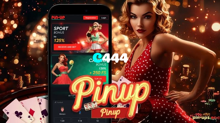 C444 casino presented on mobile device in Pakistan with slots and live games